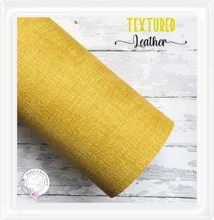 ⋅ Denim ⋅ Textured Vegan Faux Leather ⋅ Yellow ⋅
