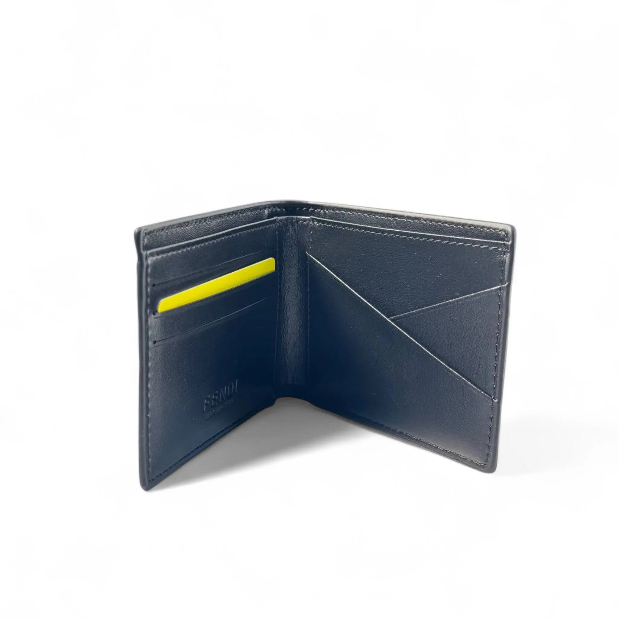 🖤 Fendi Black Embossed FF Logo Wallet – Men’s Luxury Bifold 🖤