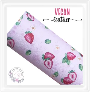 ⋅ Strawberry Fields ⋅ Pink Vegan Faux Leather ⋅