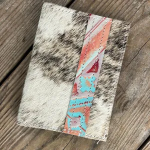 068 Passport Cover - Brindle w/ Fiesta Navajo