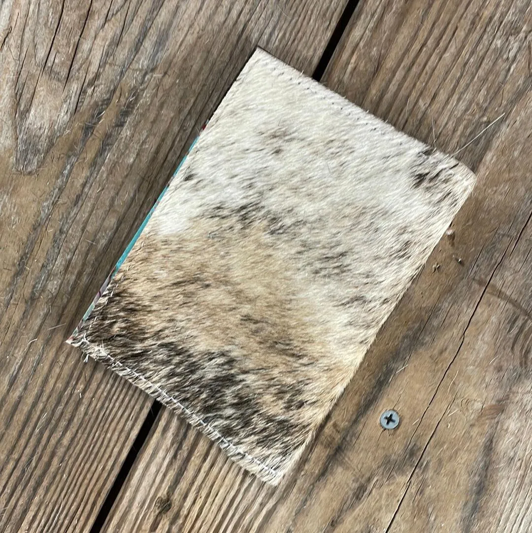 068 Passport Cover - Brindle w/ Fiesta Navajo