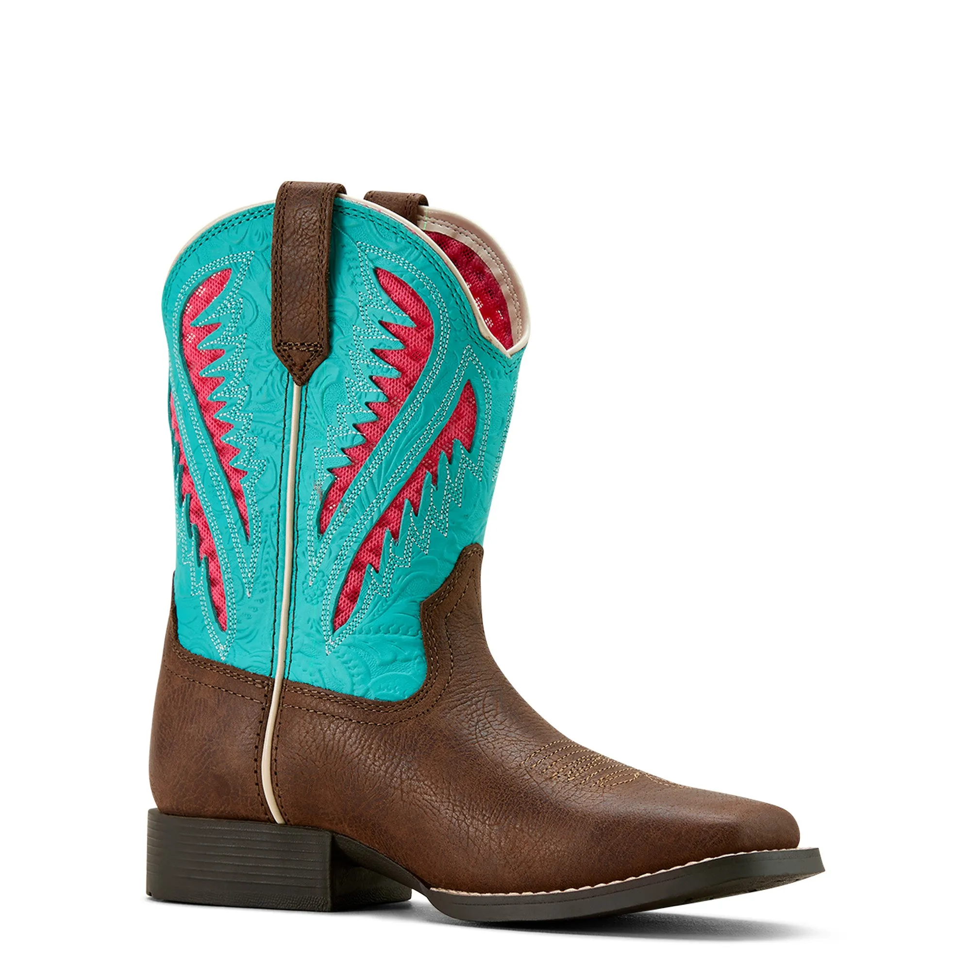 10061194 Ariat Kid's Quickdraw VentTEK Western Boot