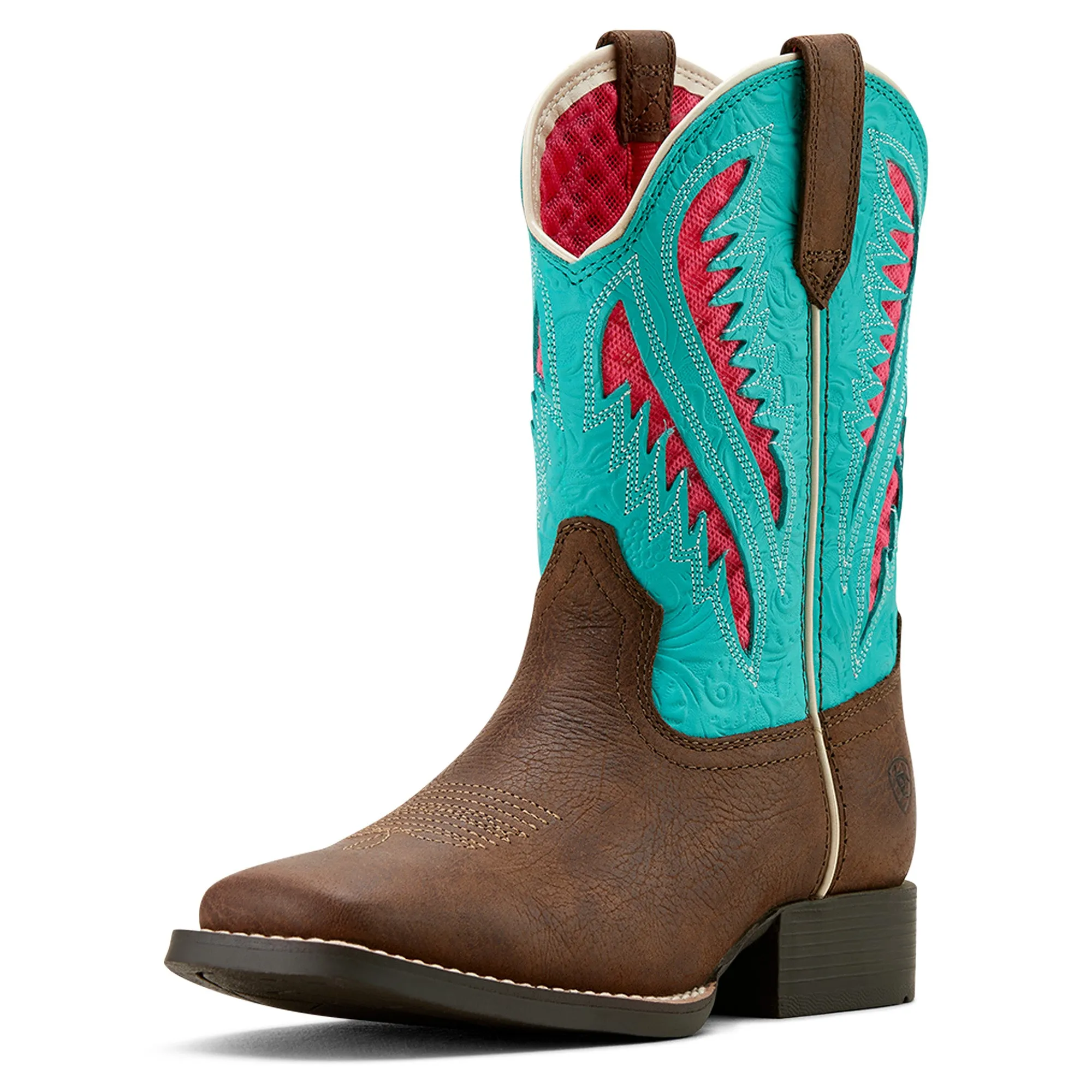 10061194 Ariat Kid's Quickdraw VentTEK Western Boot