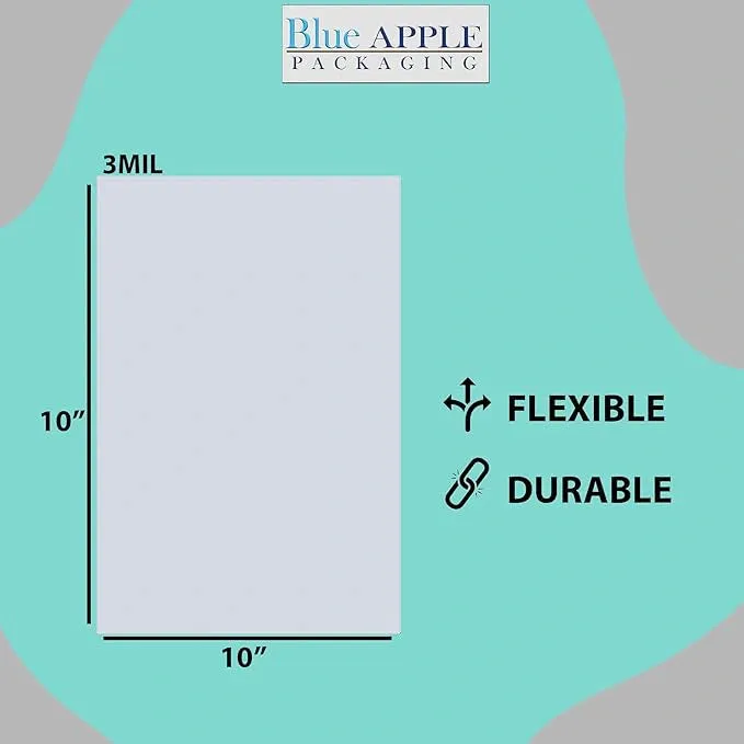 10X10 inches Vacuum Seal Bags for Food Packaging 3 Mil Co-Extruded
