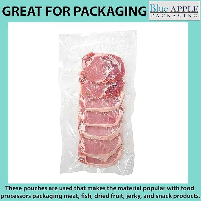 12X18 inches Vacuum Seal Bags for Food Packaging 3 Mil Co-Extruded