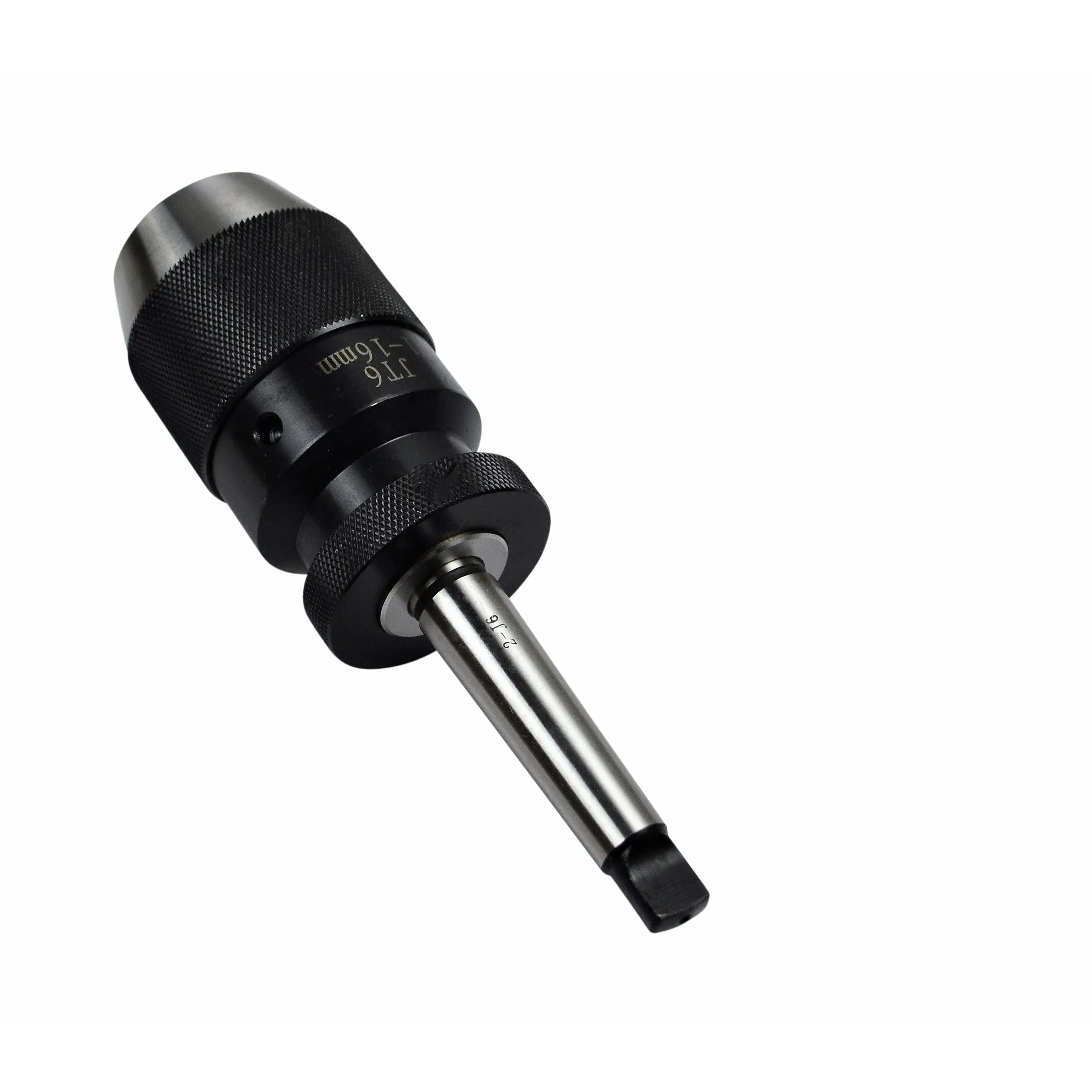 1/32-5/8" or 1-16mm Keyless Drill Chuck with MT2/JT6 Arbor with Tang