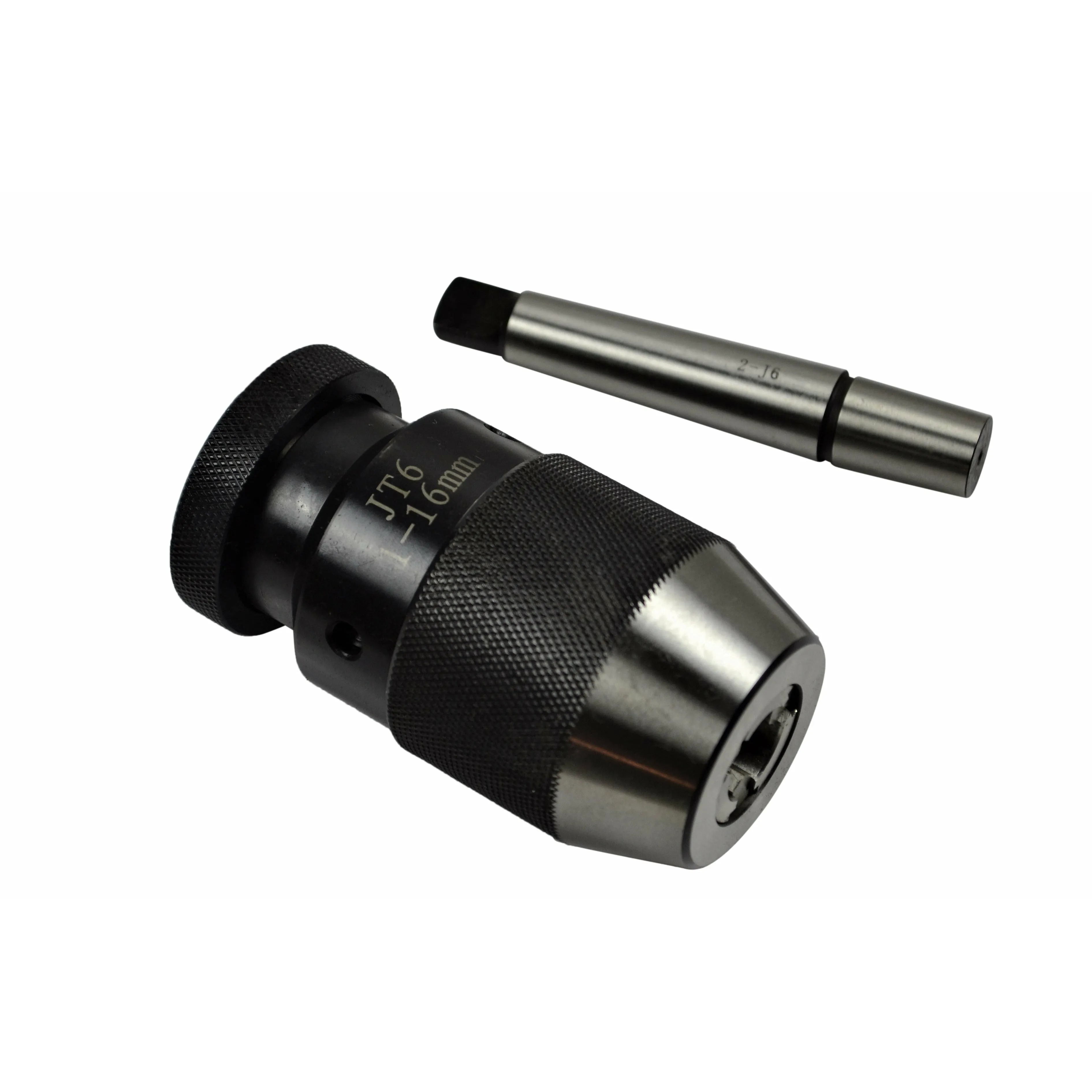 1/32-5/8" or 1-16mm Keyless Drill Chuck with MT2/JT6 Arbor with Tang