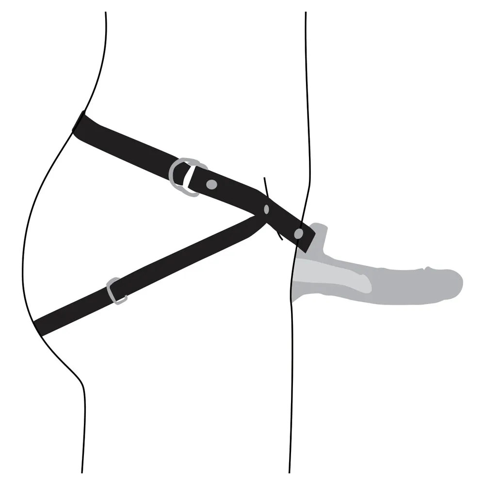 2" Erection Realistic Sheath - Black