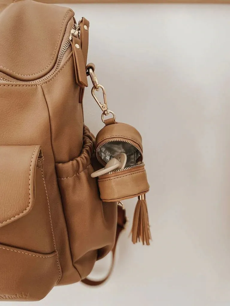 3 Little Crowns Vegan Leather Dummy Case - Tan