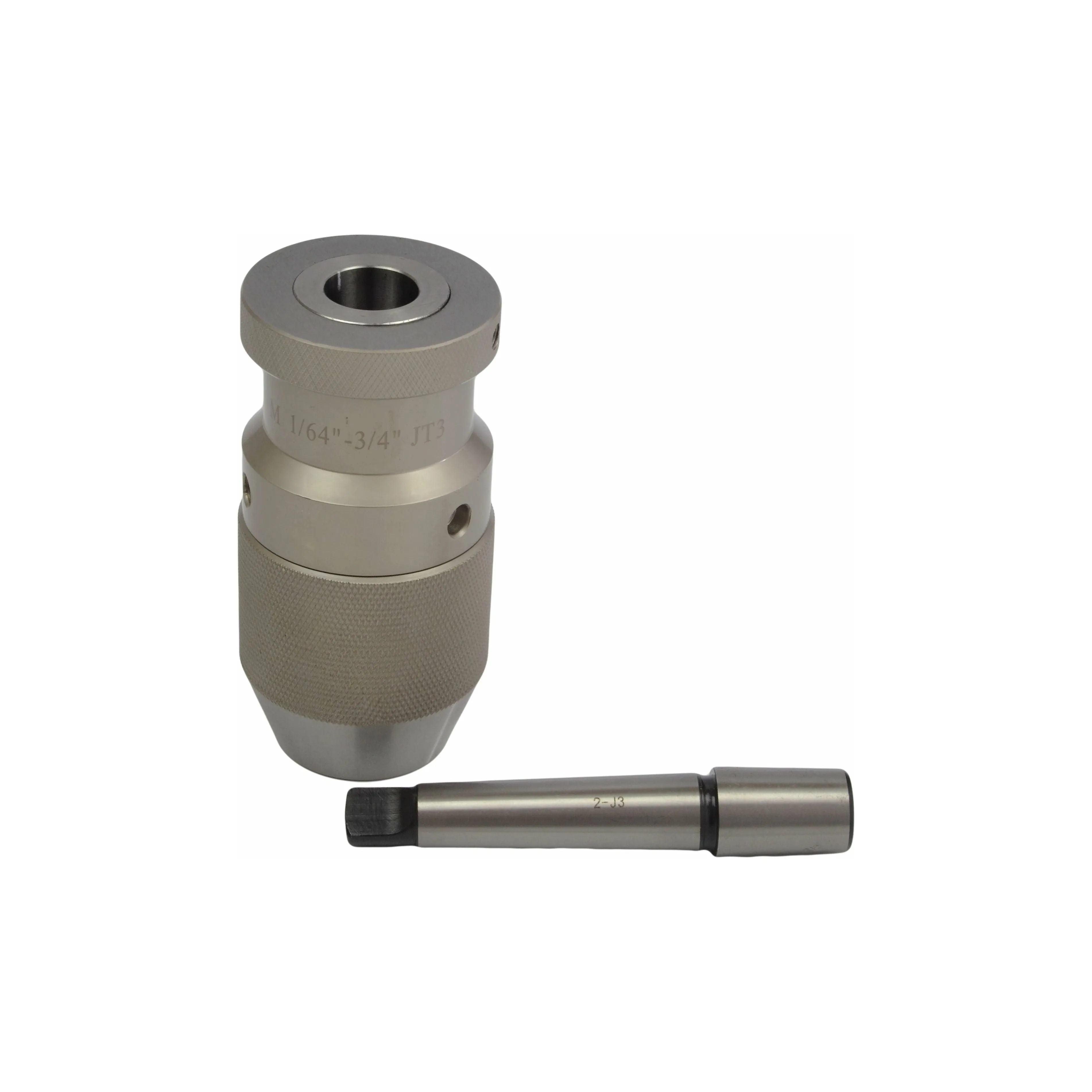 3/16"-3/4" JT3 Keyless Drill Chuck MT2 Arbor with Tang M Series
