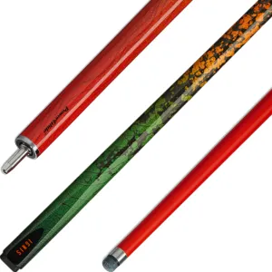 57" Ignis Orange Carbon Cue - 2pc