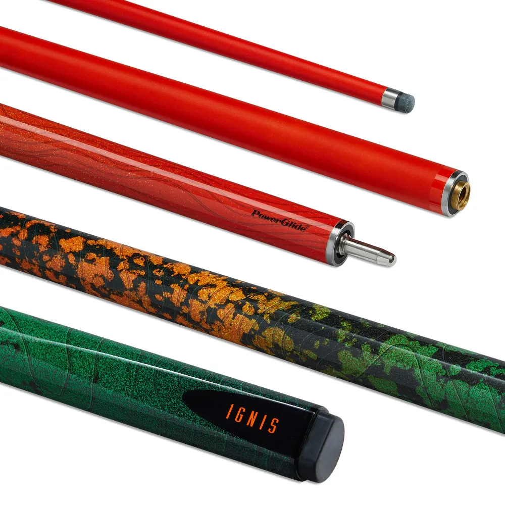 57" Ignis Orange Carbon Cue - 2pc