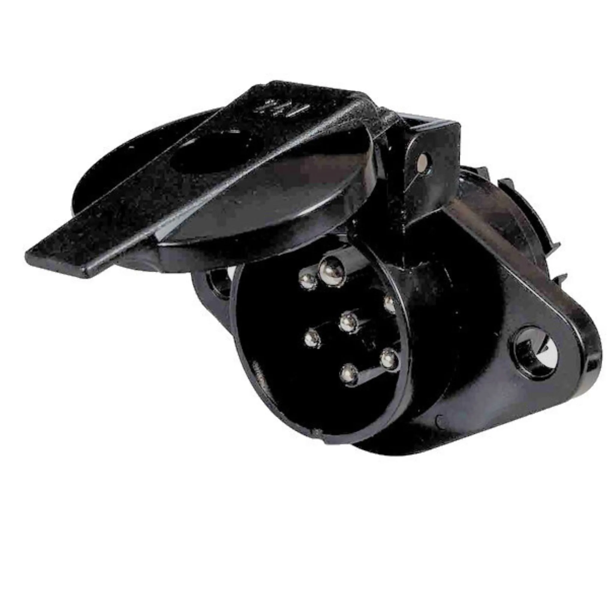 7 Pin Heavy Duty Socket Trailer Plug | 24V | TS005851