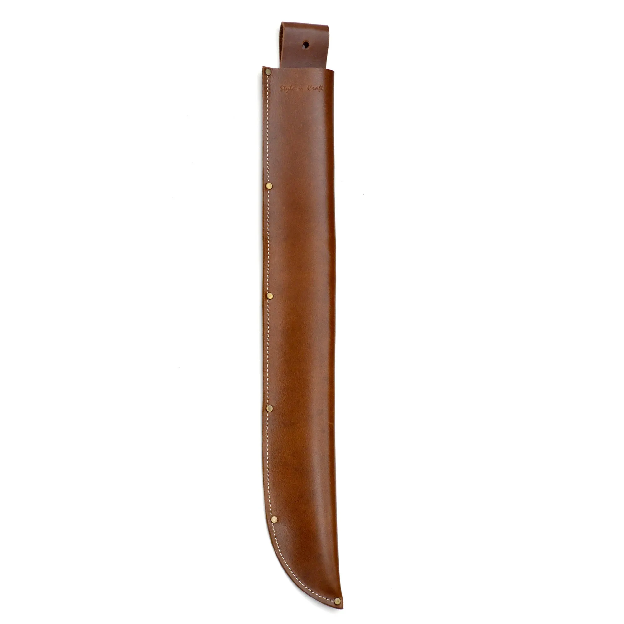 98028 - 22 Inch Machete Sheath in Heavy Duty Full Grain Leather | Style n Craft