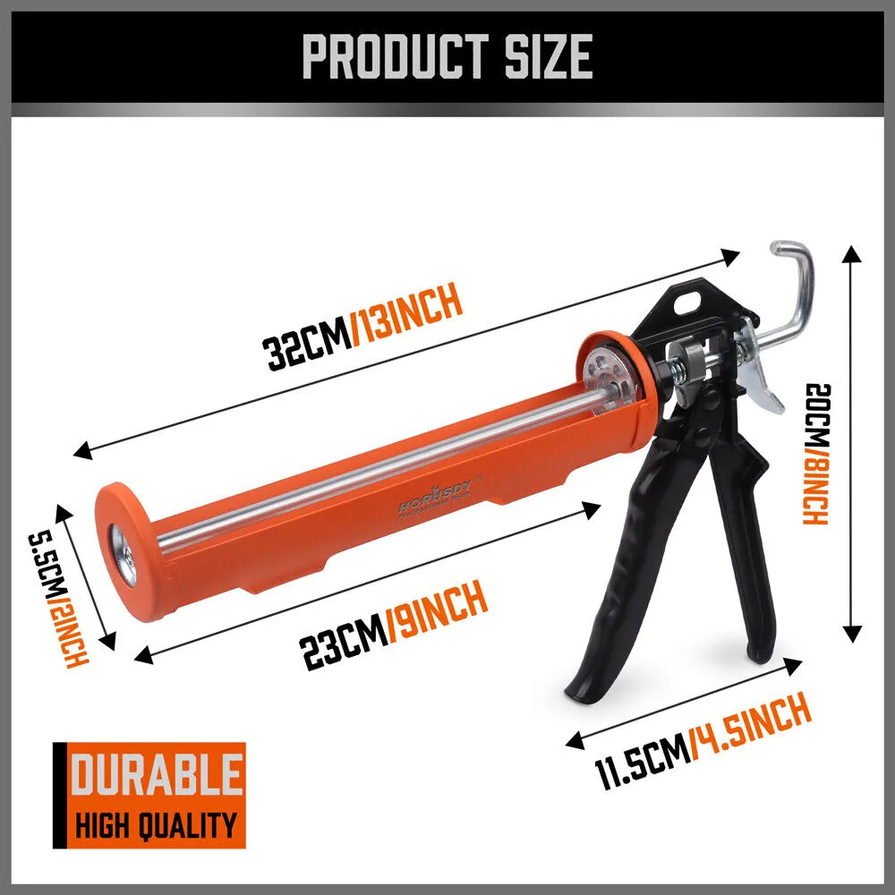 9" Heavy Duty Caulking Gun