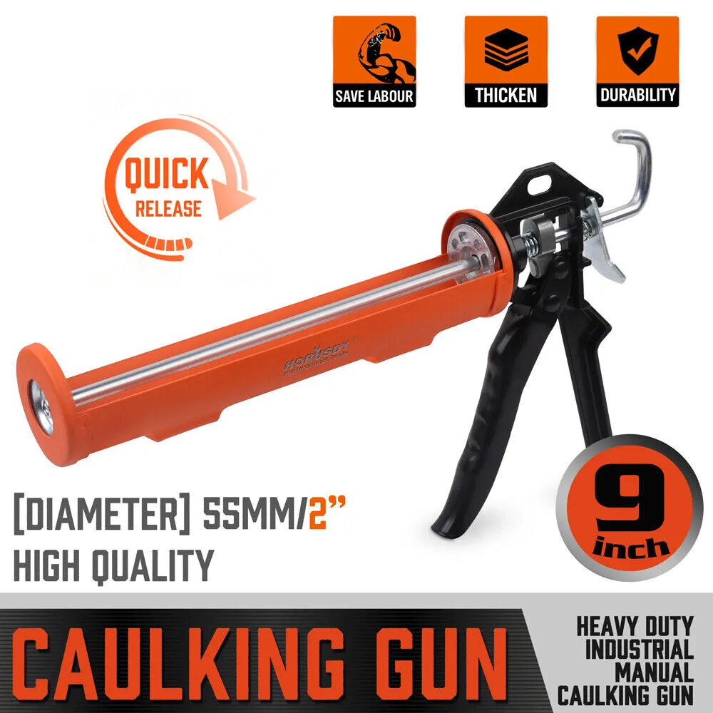 9" Heavy Duty Caulking Gun