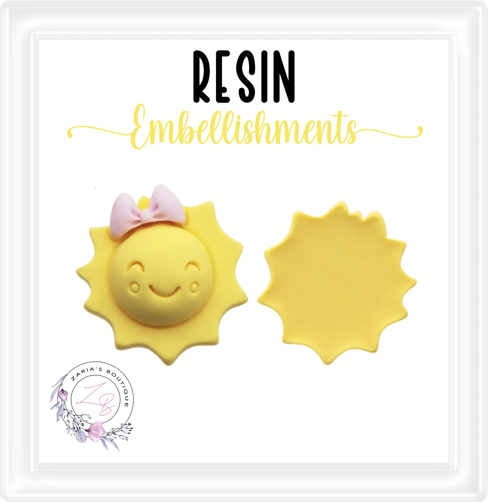 ⋅ A Little Ray Of Sunshine ⋅ Premium Vegan Faux Leather