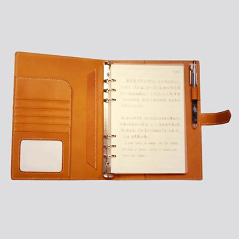 A5 loose leaf Notepad hand account acrylic special template DIY handmade leather notebook paper pattern design 17.5x24x3cm