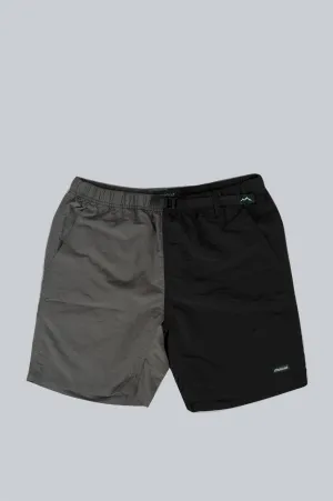 AFIELD OUT DUO TONE SIERRA CLIMBING SHORTS BLACK GREY