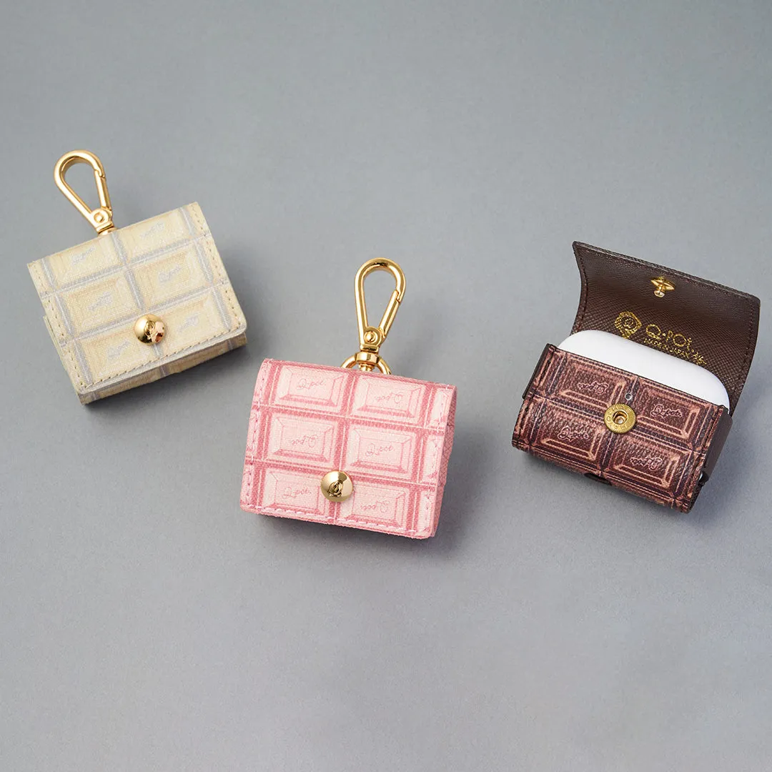 AirPods Pro/AirPods 3rd generation Leather Case (Bitter Chocolate)【Japan Jewelry】