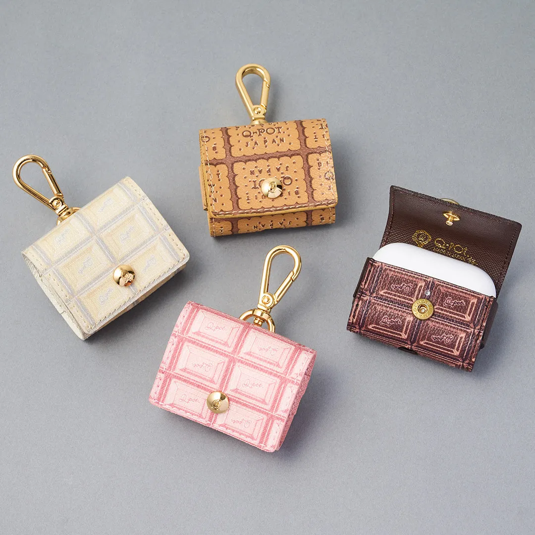 AirPods Pro/AirPods 3rd generation Leather Case (Bitter Chocolate)【Japan Jewelry】