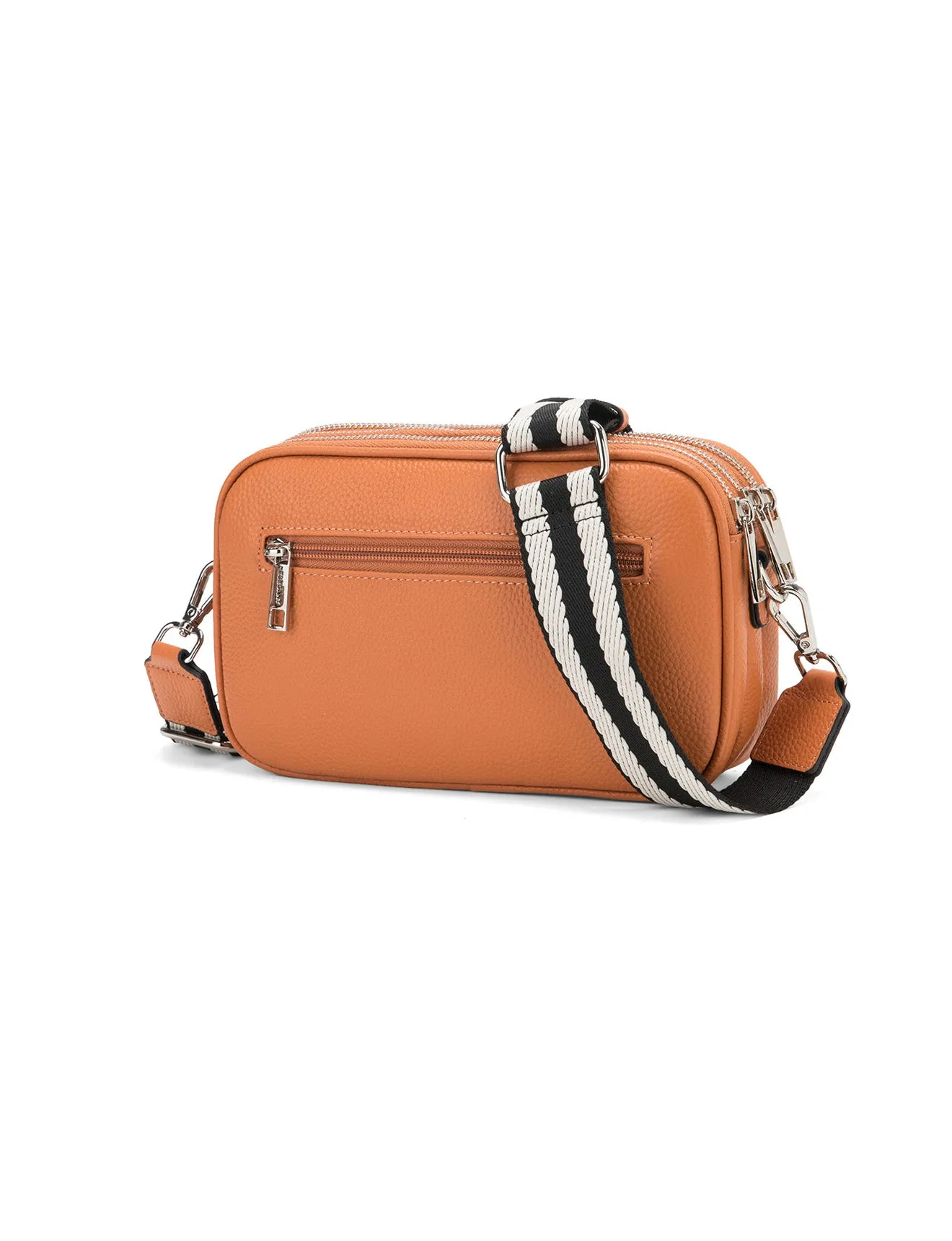 ALLY TRIPLE COMPARTMENT CROSSBODY -E1-0811A-APR- SALE
