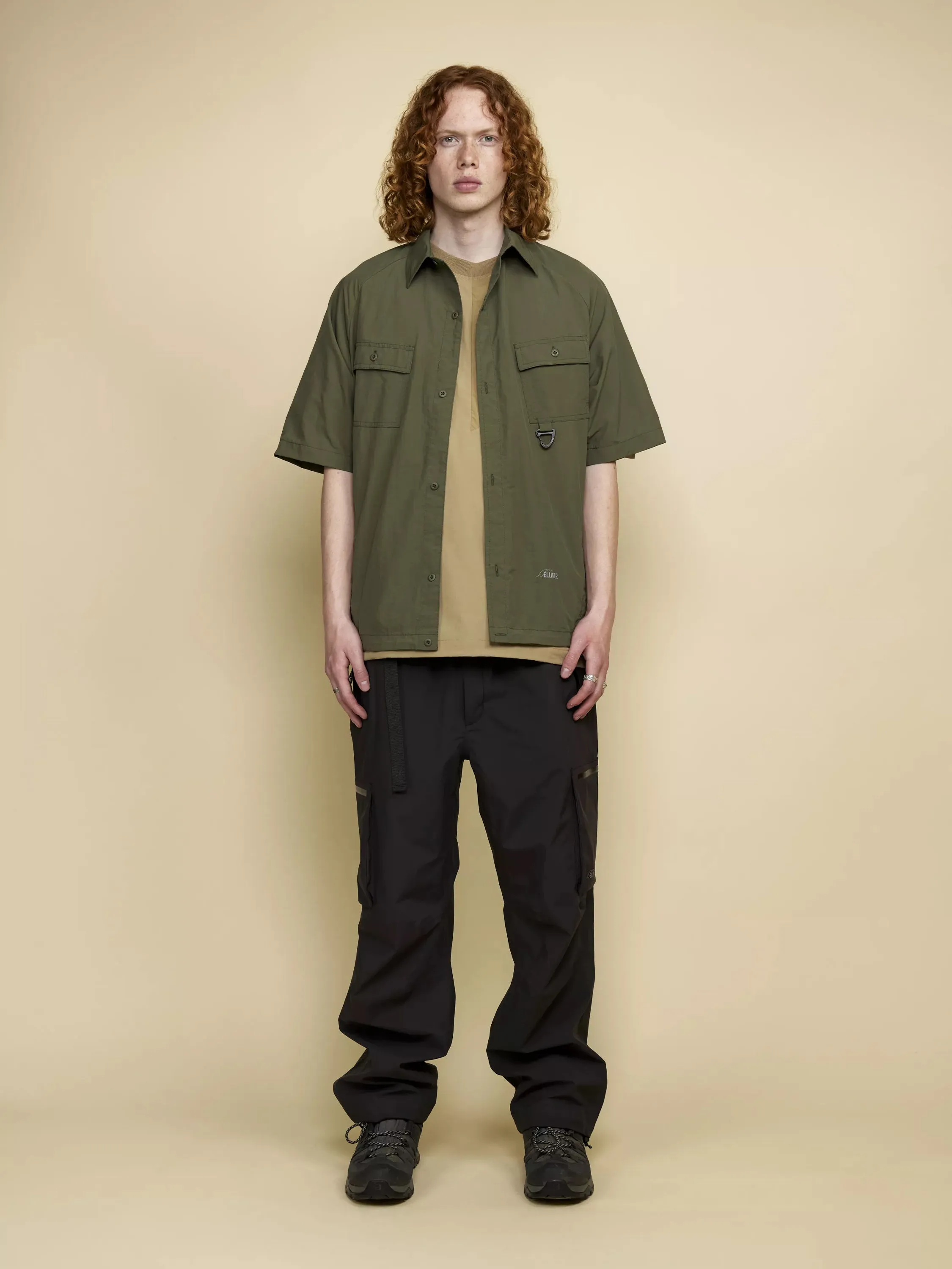 Alston Short Sleeve Tech Shirt - Khaki