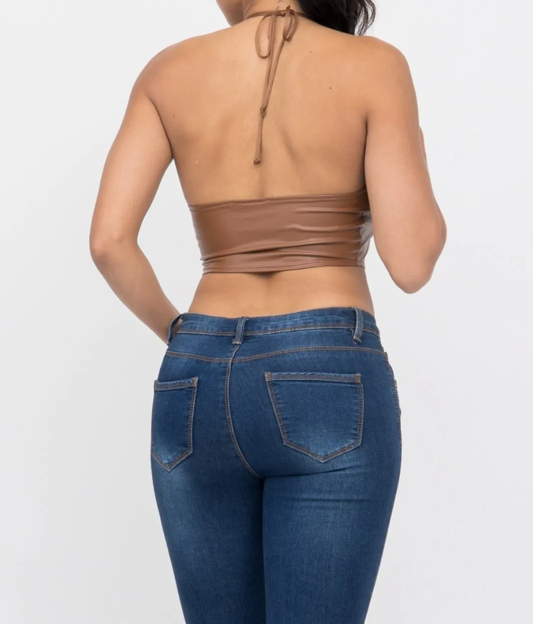 Amber Cropped Halter
