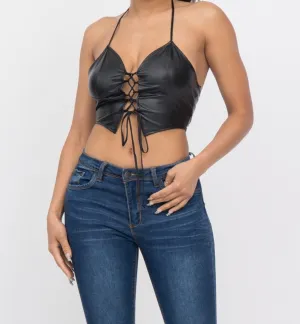 Amber Cropped Halter