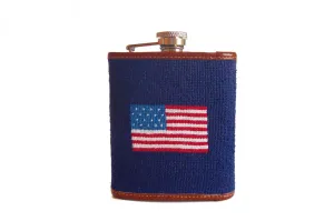 AMERICAN FLAG NEEDLEPOINT FLASK™