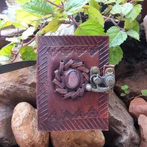 Amethyst Leather Journal ( Mini )