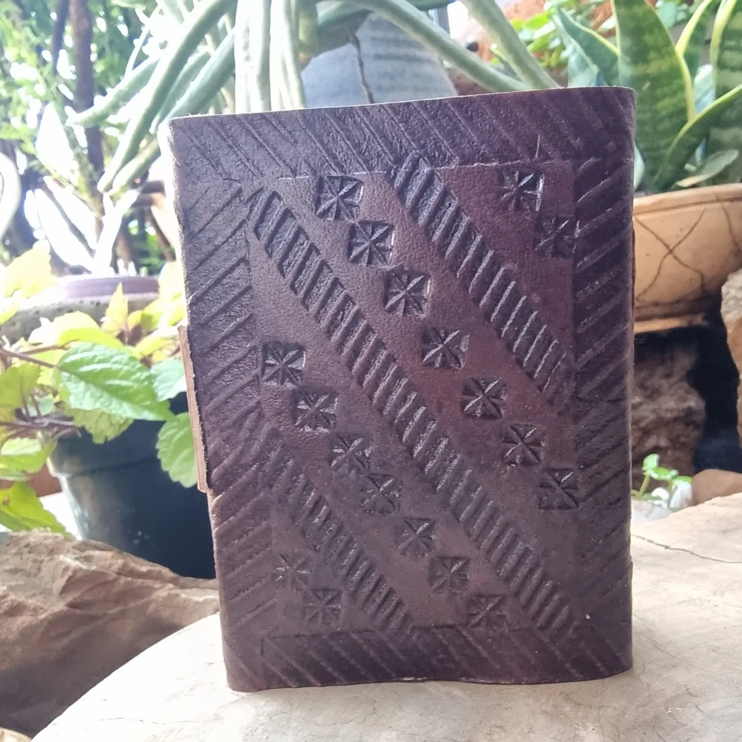 Amethyst Leather Journal ( Mini )