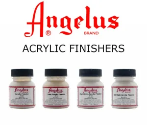 Angelus Acrylic Finisher For Use with Acrylic Paints - 29.5ml