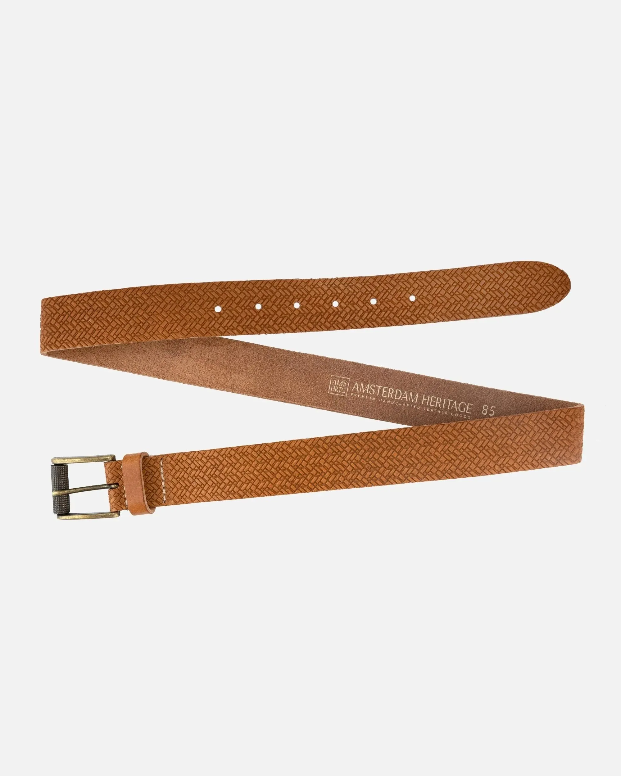 Ary Embossed Everyday Leather Belt
