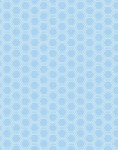 a|s cardstock - petite hexagon sky