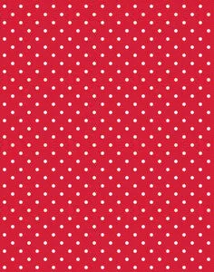 a|s cardstock - petite polka dot cherry