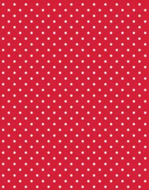 a|s cardstock - petite polka dot cherry