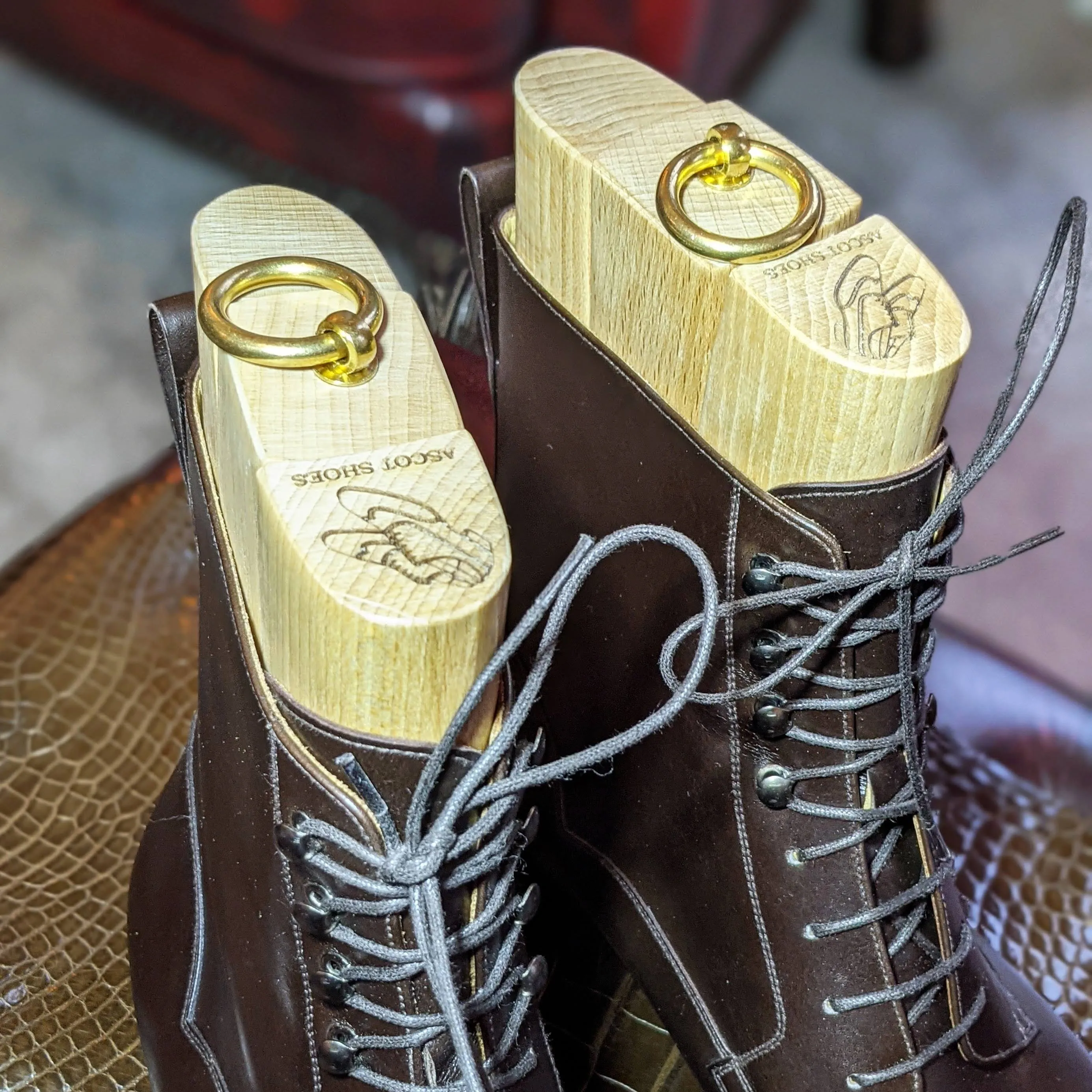 Ascot High Boots - Dark Brown Calf