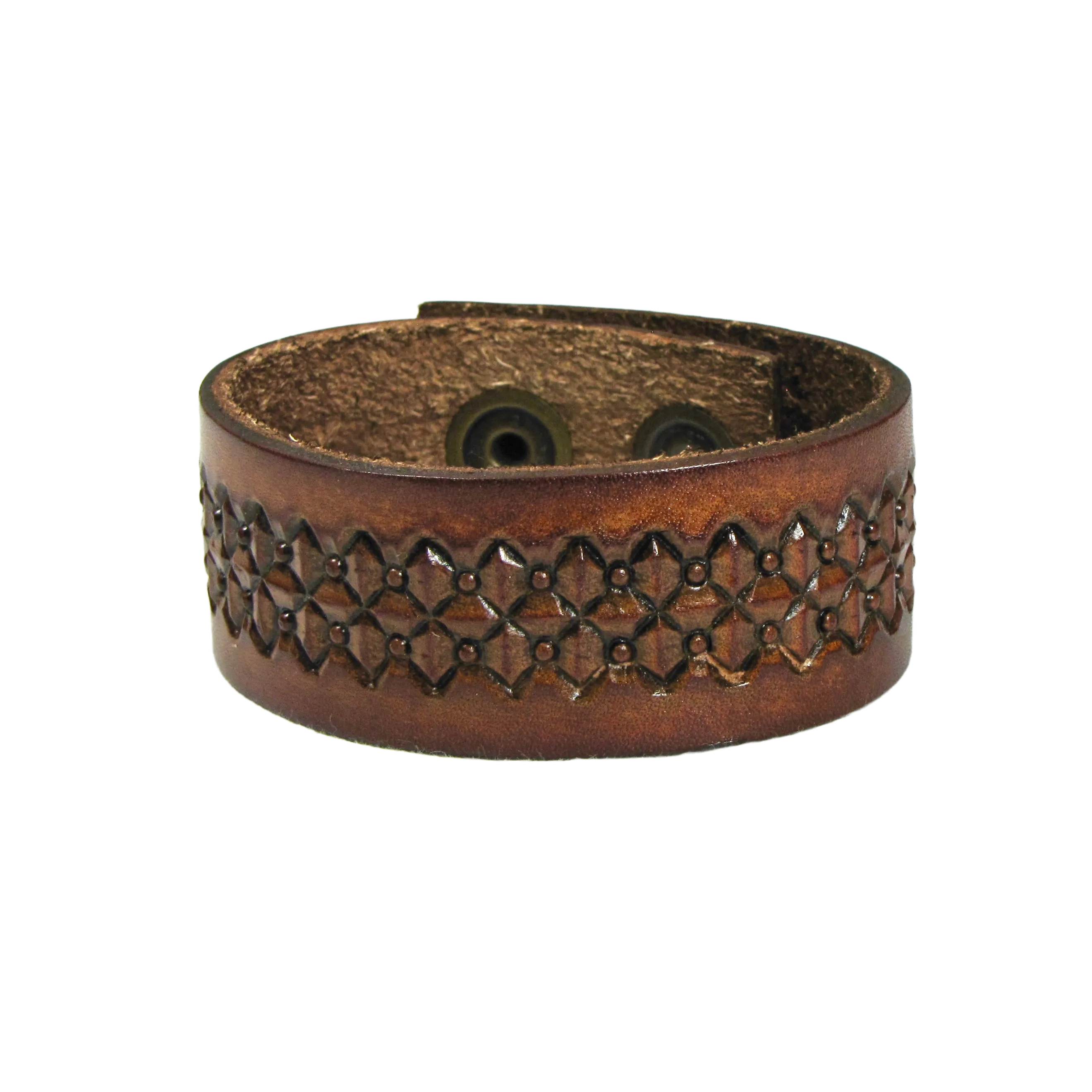 AW004-ME Antique Narrow Wristband- Mesh Pattern