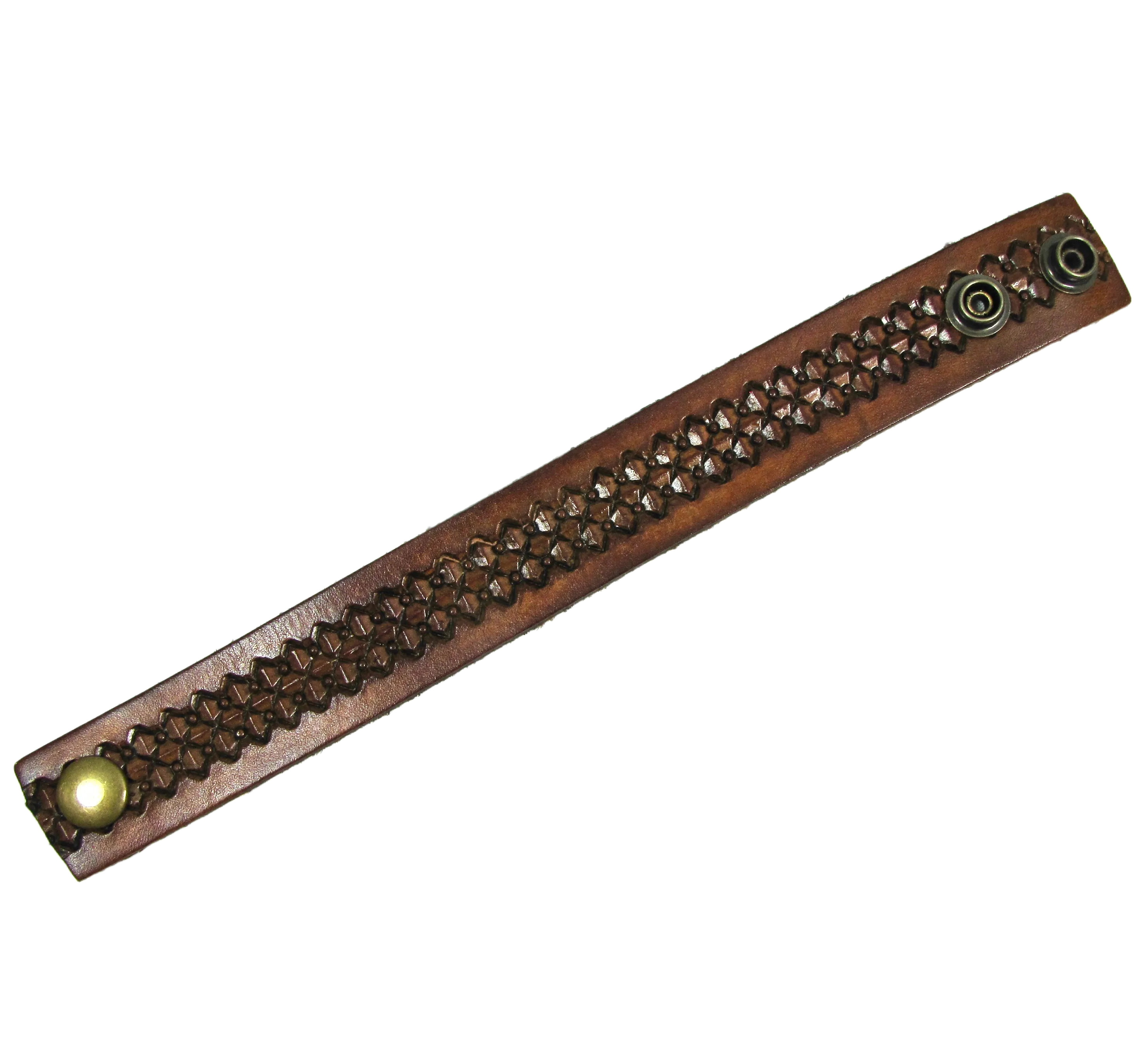 AW004-ME Antique Narrow Wristband- Mesh Pattern