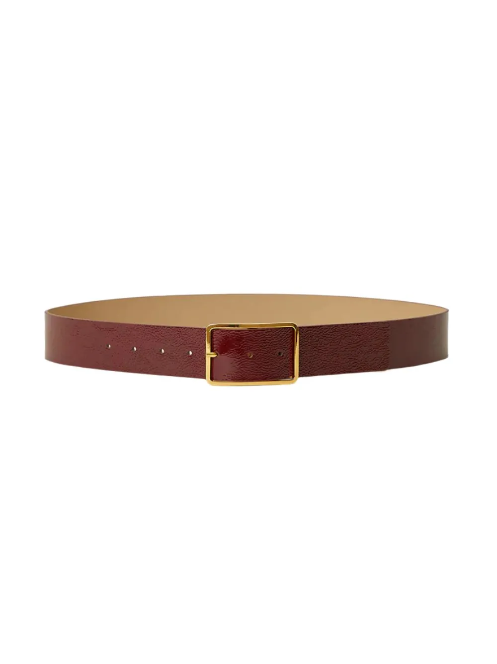 B-Low The Belt Milla Gloss Belt in Burgundy Gold