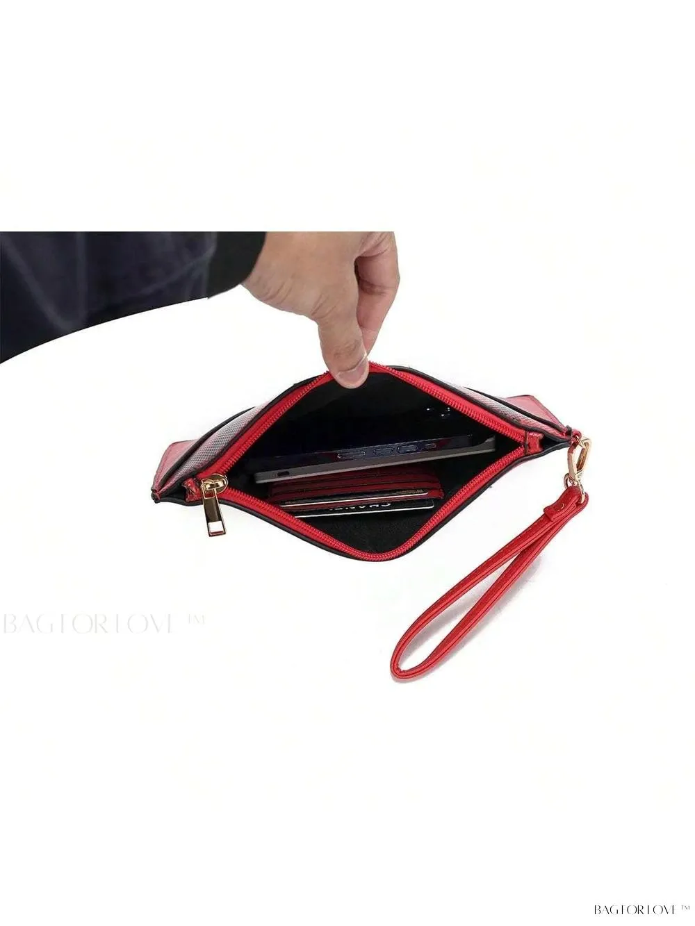 BagForLove - Addison Collection Snake Embossed Handbag Purse Set