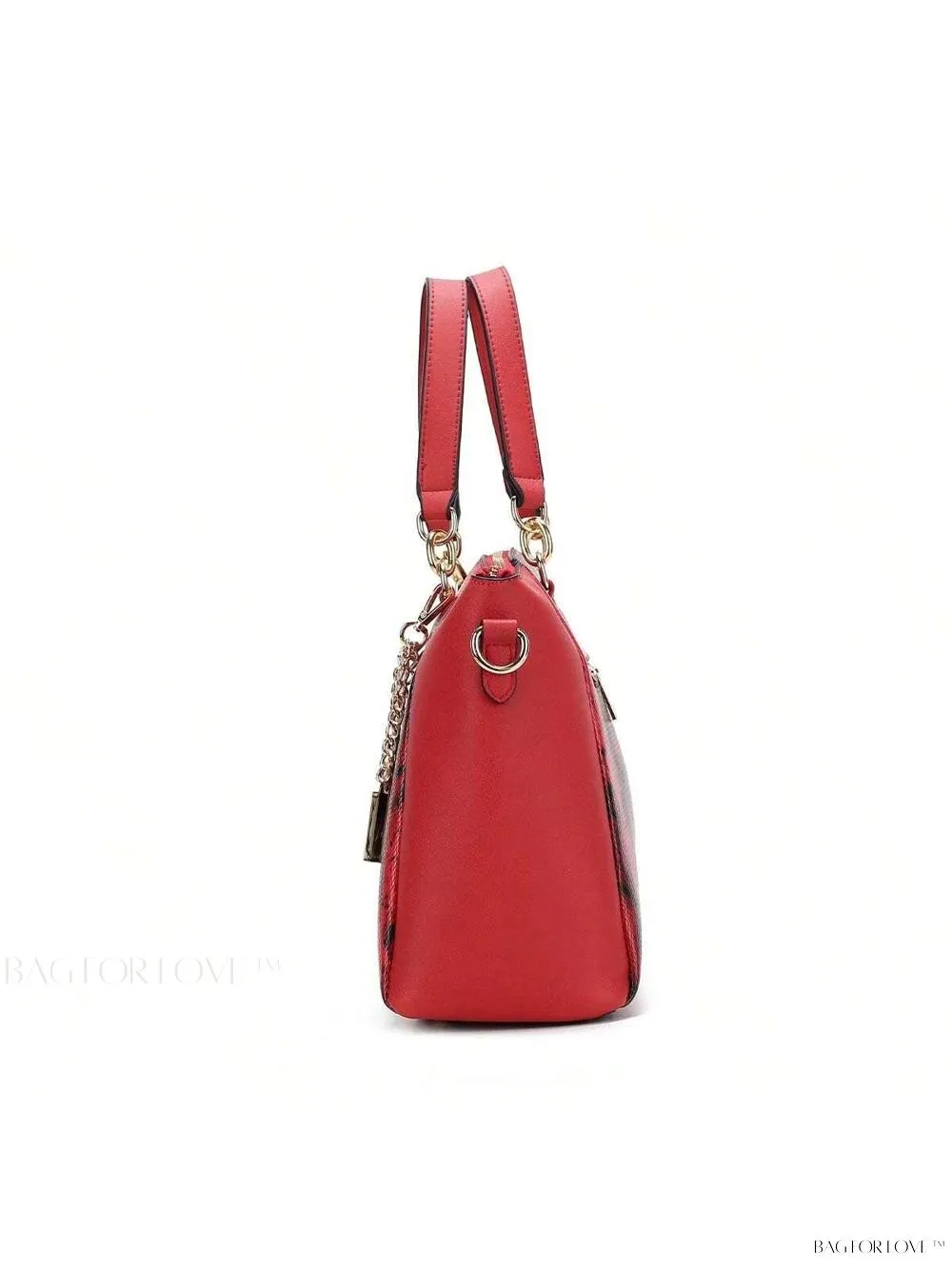 BagForLove - Addison Collection Snake Embossed Handbag Purse Set