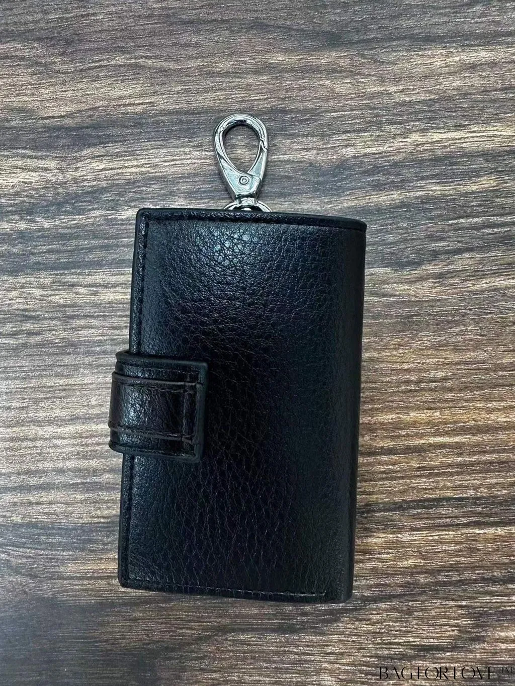 BagForLove - Litchi Embossed Key Bag: Multi-Purpose Wallet & Home Key Organizer