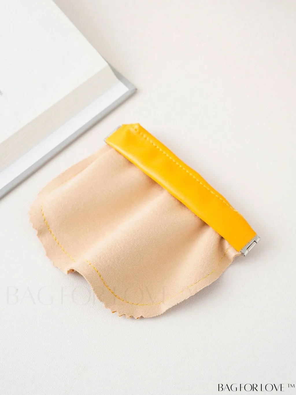 BagForLove - Mint Blue Letter Embossed Makeup Storage Bag - College Dorm Essential and Stuff Bag