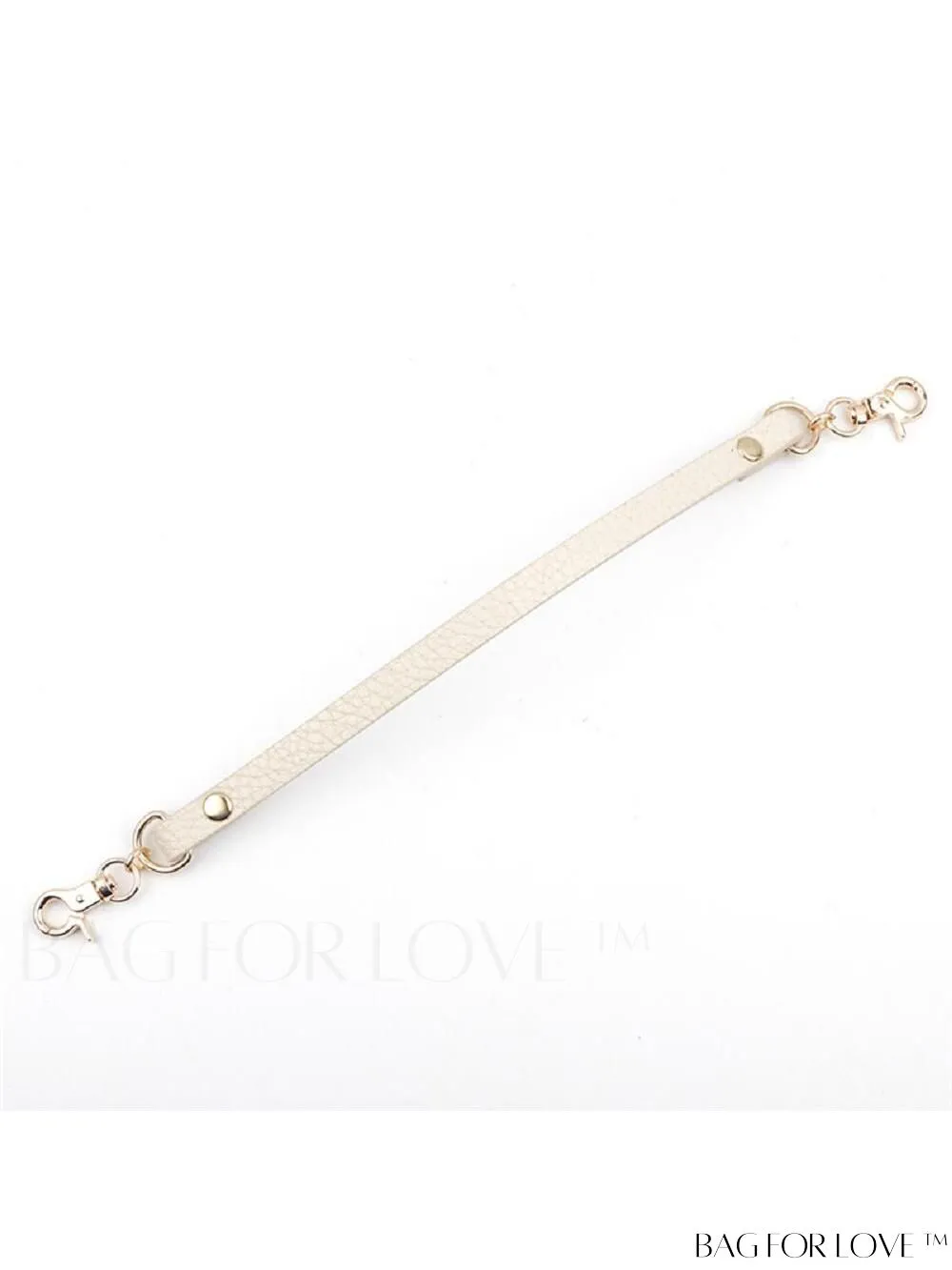 BagForLove - Professional Handbag Strap: Minimalist PU Litchi Embossed Coffee Brown