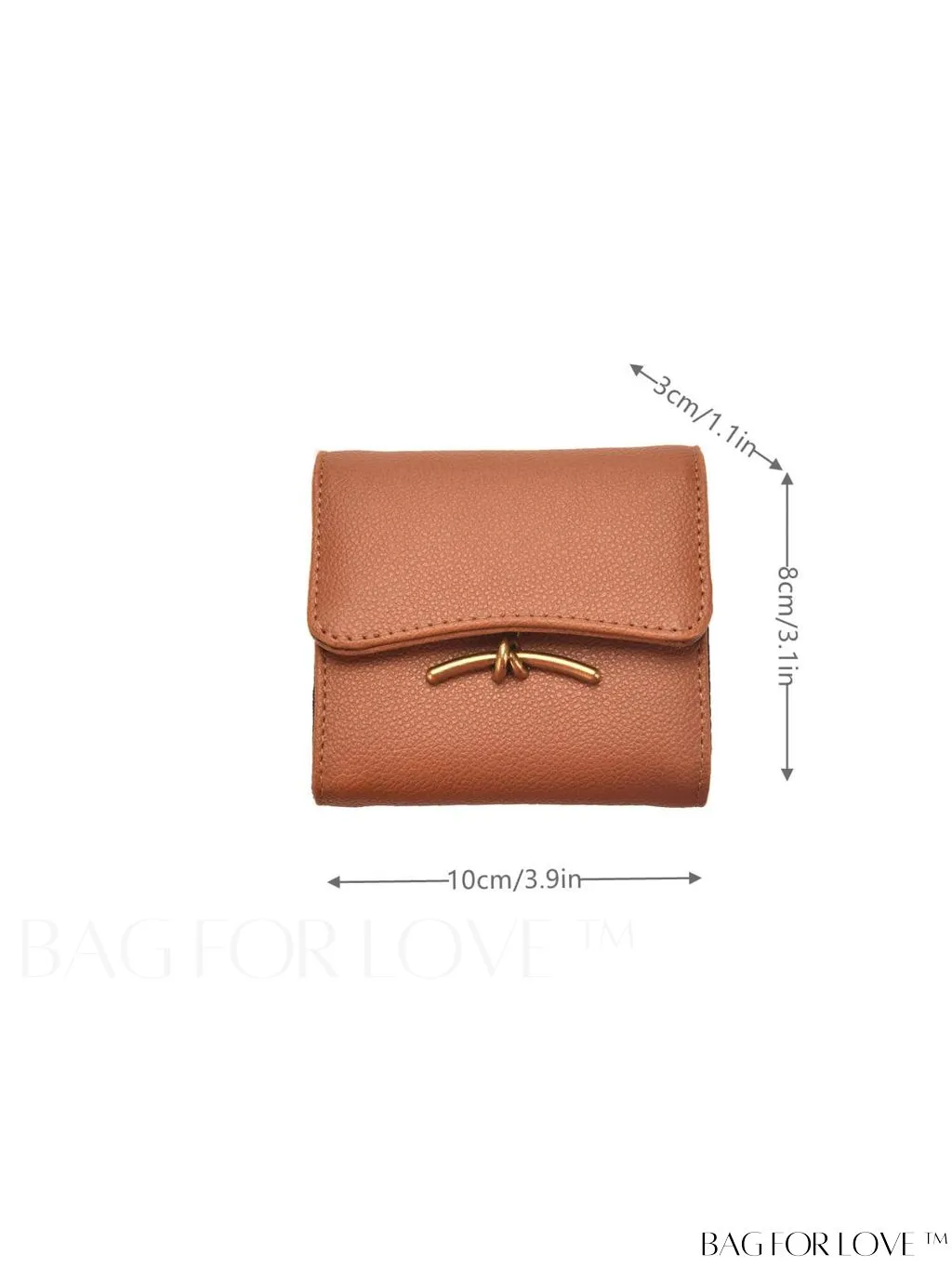 BagForLove - Stylish Metal Embossed Green Litchi PU Card Holder with Classic Design