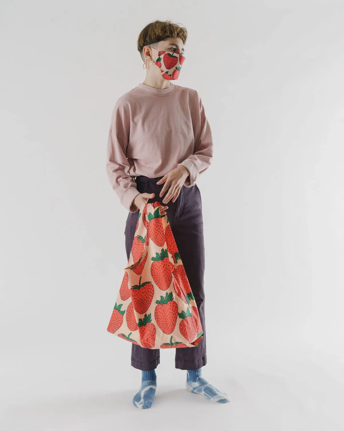 Baggu Standard Reusable Bag - Strawberry