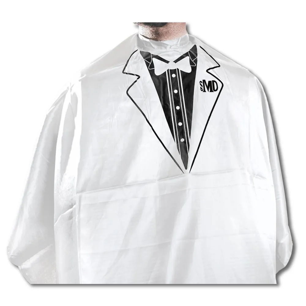 Barber Tuxedo Cape White
