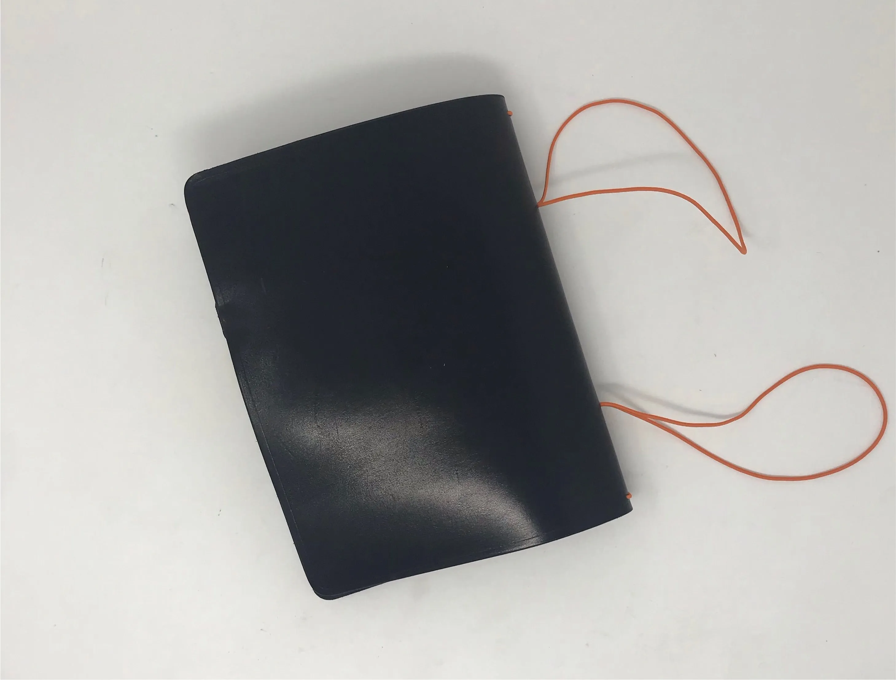 BIG Ebony Harness Composition Cover | Full Grain Leather Journal | Fits 7.5" x 9.5" Inserts